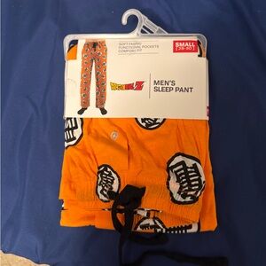 Dragon Ball Z Men's Orange Sleep Pants